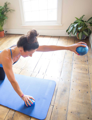 Pilates-Mad Soft Pilates Weights 1kg Pair